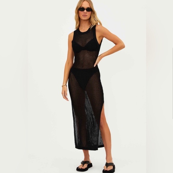 Beach Riot Holly Rose Dress in Black Size M NWT - Picture 1 of 8